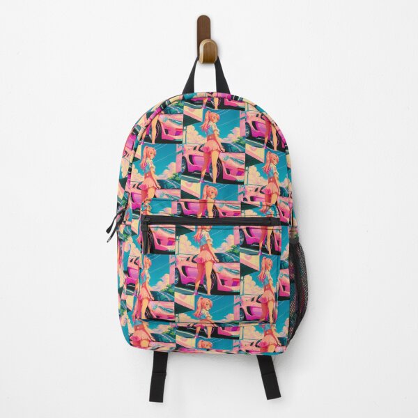 Item preview, 90's Anime Girl Drifter Pink designed and sold by Lovemountain.