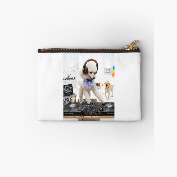 Item preview, Poodle DJ Turntable Master designed and sold by PictoVibe.