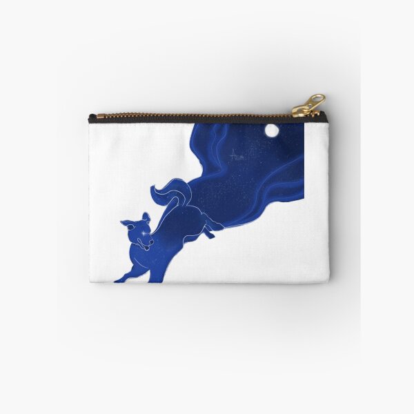 Item preview, Running Through The Night Cute Galaxy Celestial Dog Art designed and sold by AstralALl.