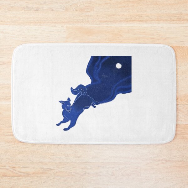 Item preview, Running Through The Night Cute Galaxy Celestial Dog Art designed and sold by AstralALl.