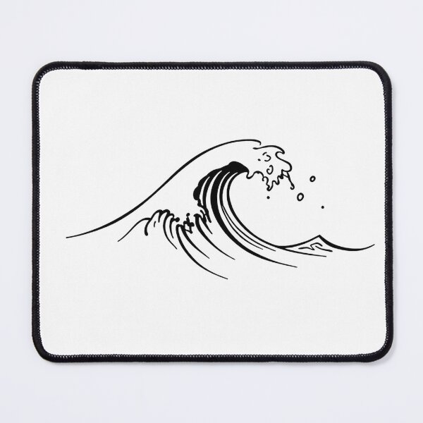 Item preview, wave, minimalist  designed and sold by VK  SHOP. co.