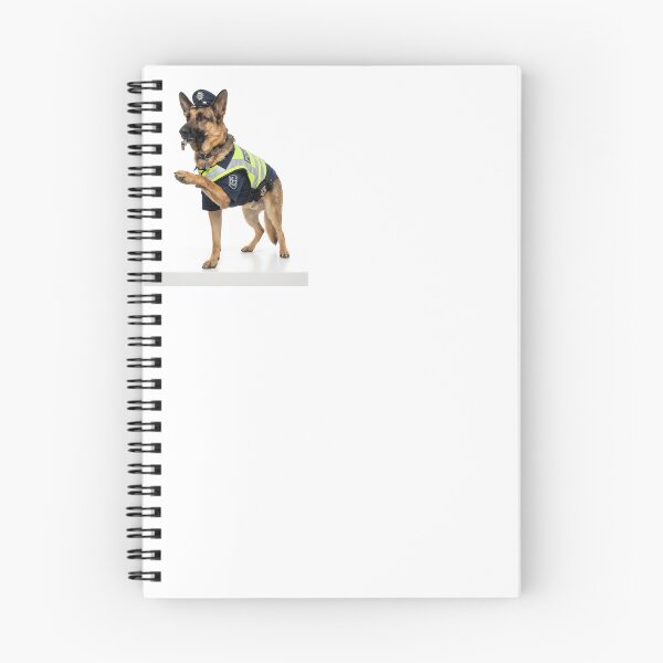 Item preview, German Shepherd Police Officer designed and sold by PictoVibe.