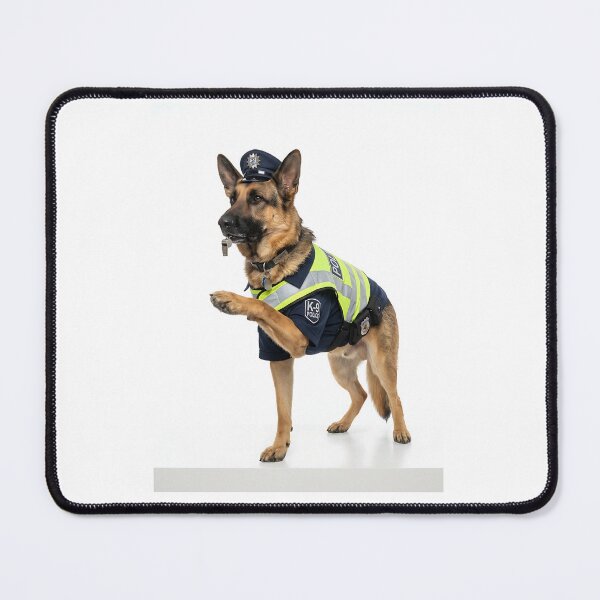 Item preview, German Shepherd Police Officer designed and sold by PictoVibe.