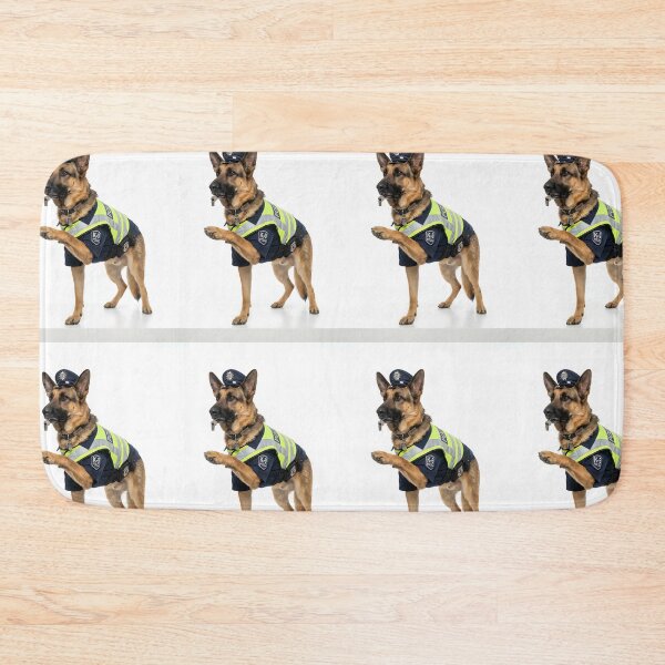 Item preview, German Shepherd Police Officer designed and sold by PictoVibe.