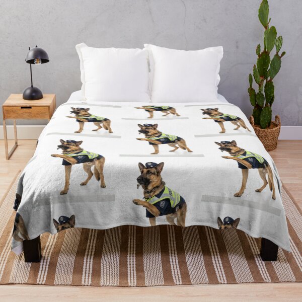 Item preview, German Shepherd Police Officer designed and sold by PictoVibe.