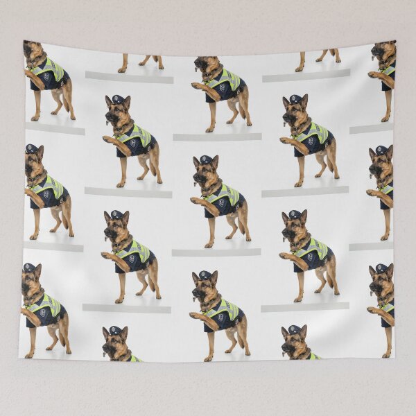 Item preview, German Shepherd Police Officer designed and sold by PictoVibe.