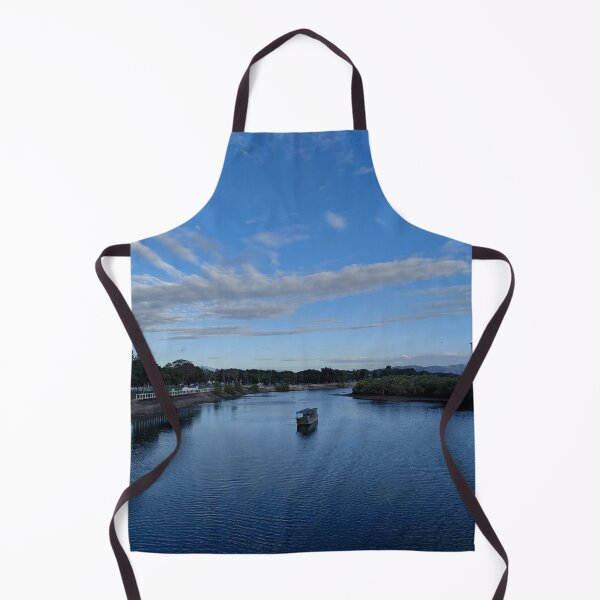 Item preview, A boat at South Townsville River during sunset designed and sold by pbchan.