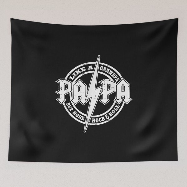 Item preview, Papa Like A Grandpa Fathers Day Rocker Dad Rock Music Men designed and sold by forthelovat12.