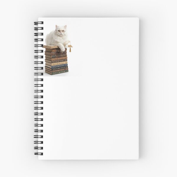 Item preview, Persian Cat Librarian Book Lover designed and sold by PictoVibe.
