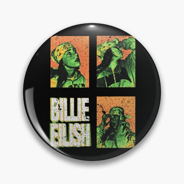 Item preview, Official Billie Eilish HIT ME Hard and Soft Photo Squares designed and sold by carololy.