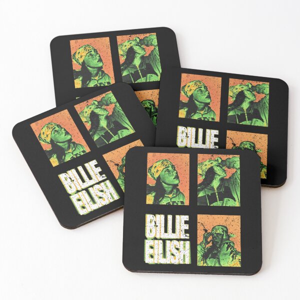 Item preview, Official Billie Eilish HIT ME Hard and Soft Photo Squares designed and sold by carololy.