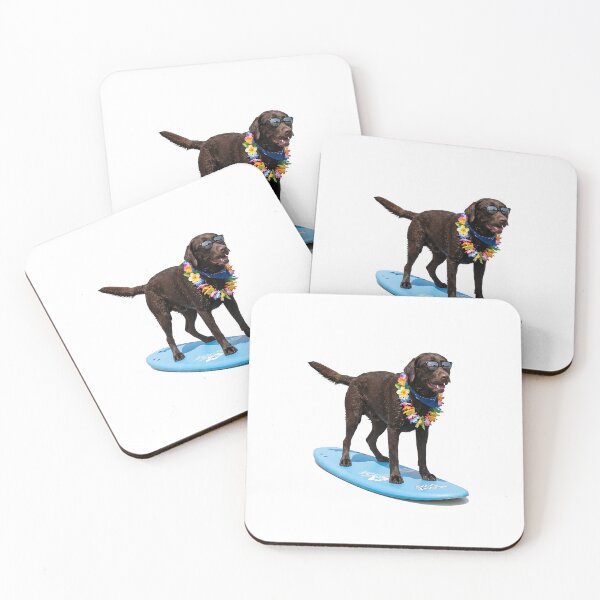 Item preview, Labrador Retriever Surfing Champion designed and sold by PictoVibe.
