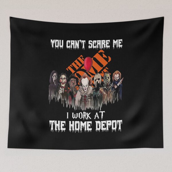Item preview, You Can't Scare Me Halloween Horror Movie Characters Slasher Graphic Tee designed and sold by Animalfacts002.
