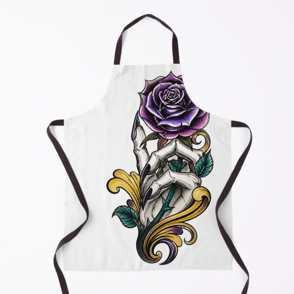 Item preview, Gothic Purple Rose Skeleton designed and sold by SKBlack.