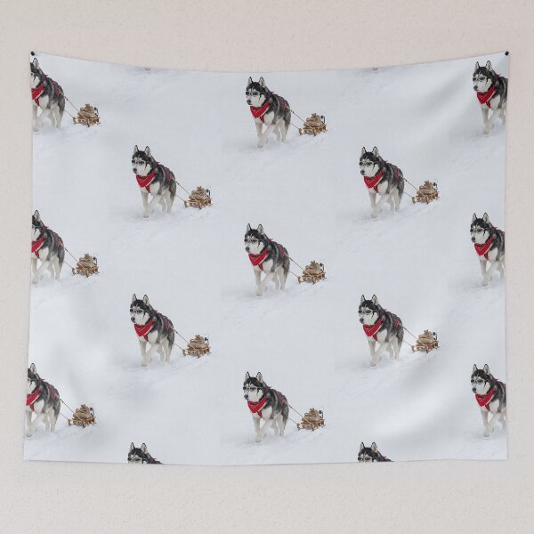 Item preview, Husky Arctic Sled Explorer designed and sold by PictoVibe.