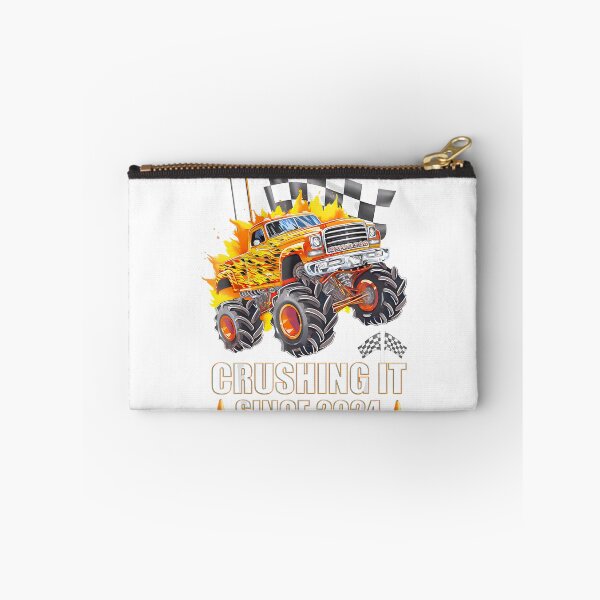 Item preview, Crushing It Since St Birthday Monster Truck Kids Png designed and sold by Donald Howard.
