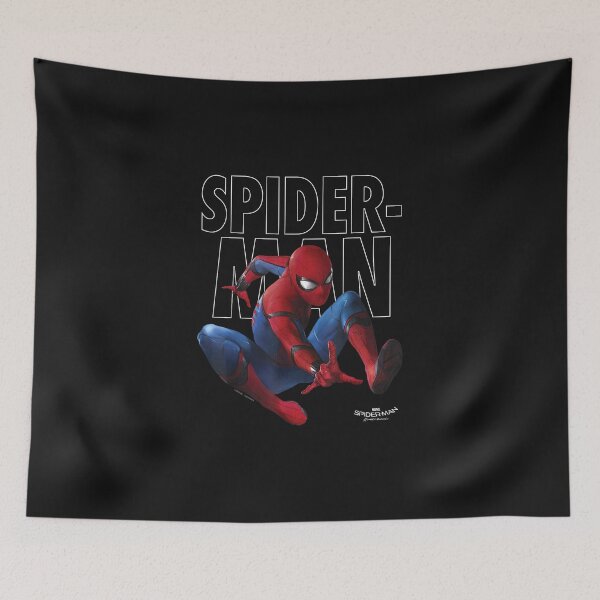 Item preview, Marvel Spider-Man Homecoming Outlined Epic Jump Pose Small designed and sold by forthelovat12.