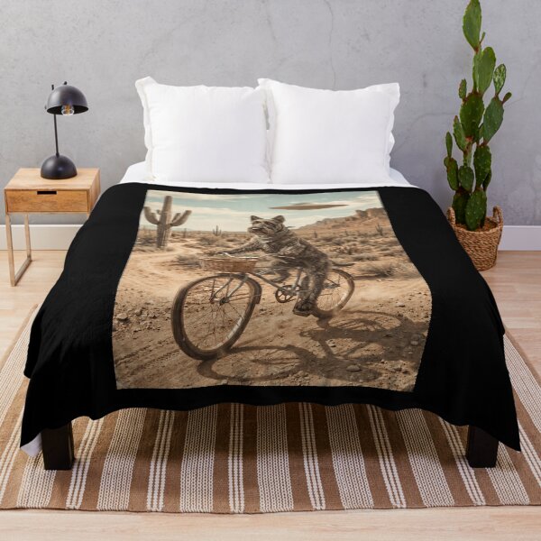 Item preview, Scottish Terrier Riding Bike Wild West Western UFO Dog Lover designed and sold by dian-rody-crest.