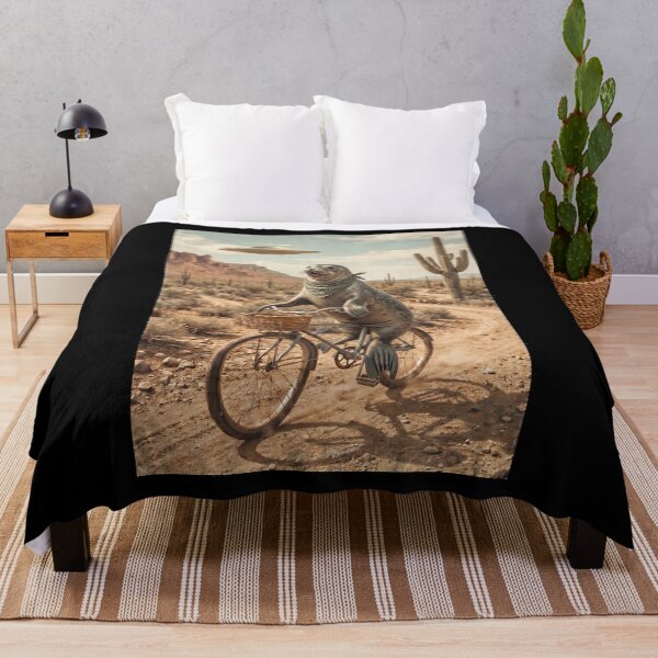 Item preview, Seal Riding Bike Wild West Western UFO Animal Lover designed and sold by dian-rody-crest.