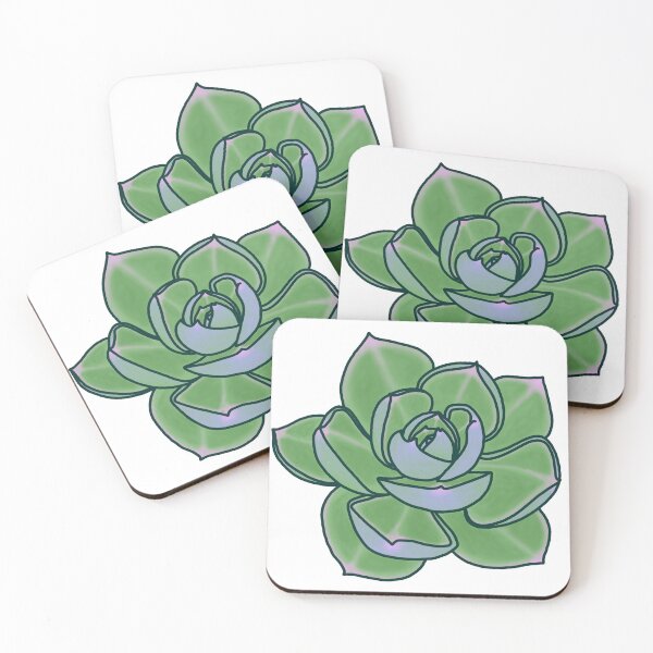 Item preview, Pretty echevaria. designed and sold by WILDCARDARTCO.