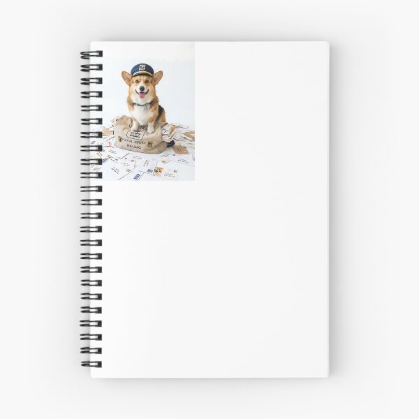 Item preview, Corgi Mail Carrier Hero designed and sold by PictoVibe.