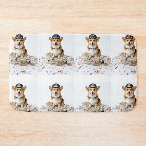 Item preview, Corgi Mail Carrier Hero designed and sold by PictoVibe.