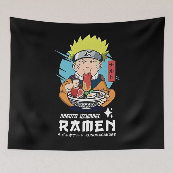 Item preview, Naruto Eating Ramen designed and sold by Creaturesinzo.