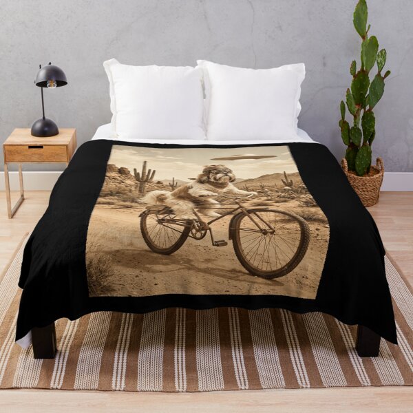 Item preview, Shih Tzu Riding Bike Wild West Western UFO Dog Lover designed and sold by dian-rody-crest.