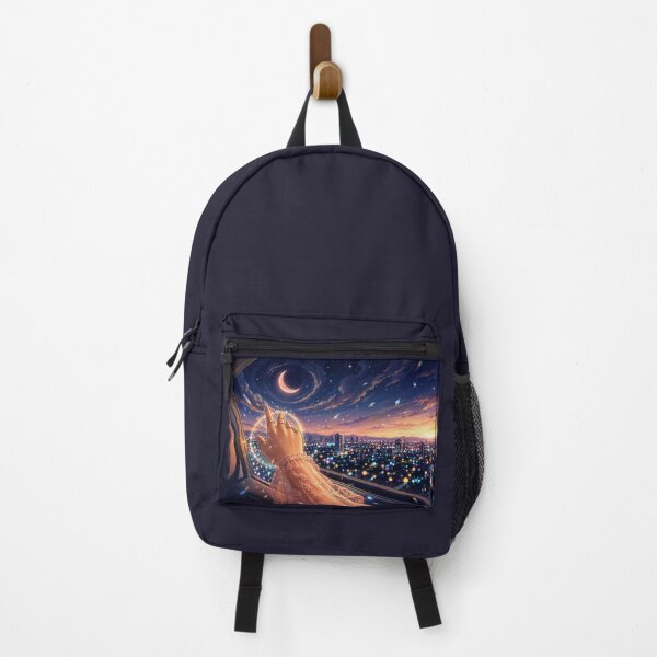 Item preview, Reaching the Moon | Cozy Night Drive designed and sold by HaruVibe-Studio.