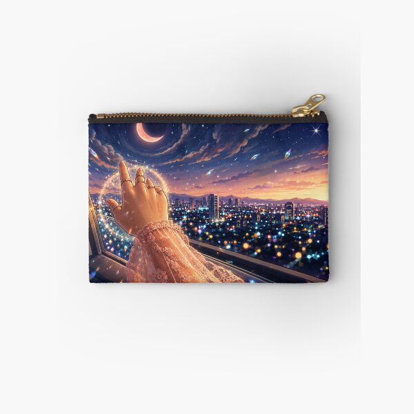 Item preview, Reaching the Moon | Cozy Night Drive designed and sold by HaruVibe-Studio.