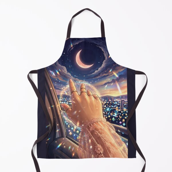 Item preview, Reaching the Moon | Cozy Night Drive designed and sold by HaruVibe-Studio.