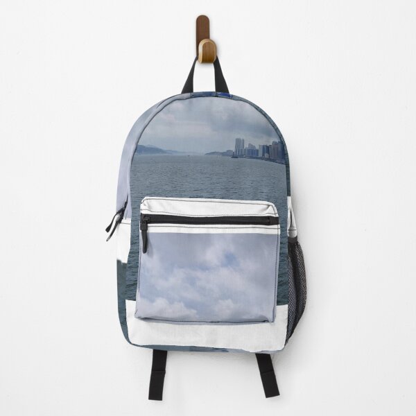 Item preview, Hong Kong Harbour Panorama – City Skyline Beneath Dramatic Skies designed and sold by pbchan.