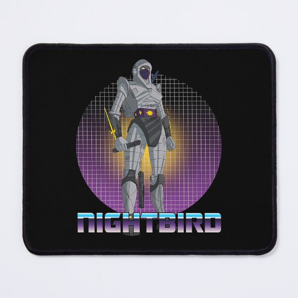 Item preview, Grey Ninja Robot Holding Nunchucks designed and sold by vesu.