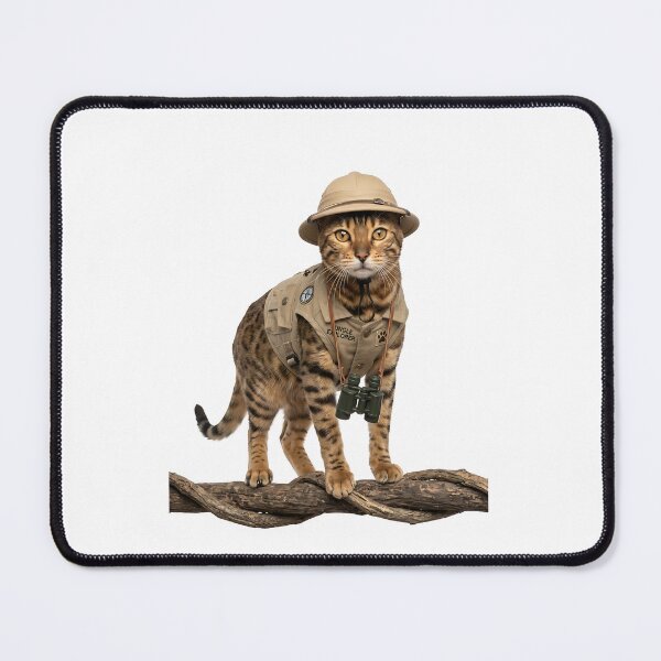 Item preview, Bengal Cat Jungle Explorer designed and sold by PictoVibe.