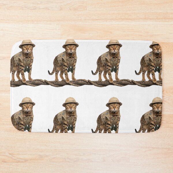 Item preview, Bengal Cat Jungle Explorer designed and sold by PictoVibe.