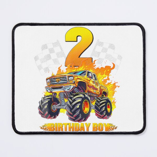 Item preview, Roaring Monster Truck 2Nd Birthday Fun designed and sold by Donald Howard.