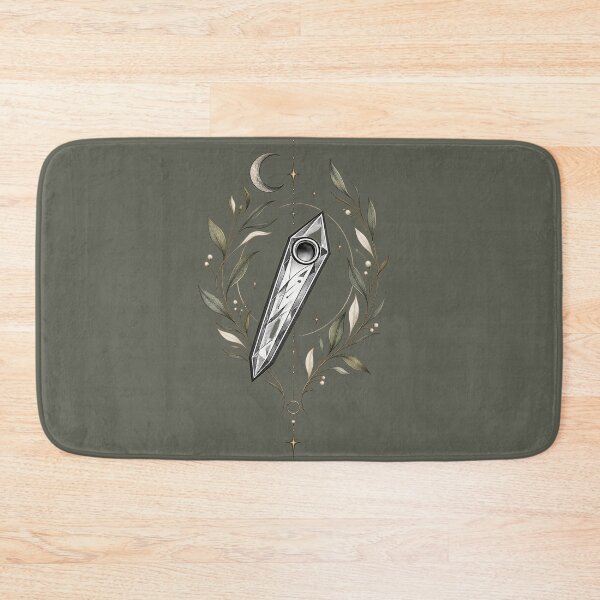 Item preview, Botanical Arc Minimal Branch Crystal Art designed and sold by StoneOak.