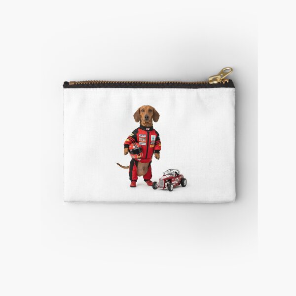 Item preview, Dachshund Race Car Driver designed and sold by PictoVibe.