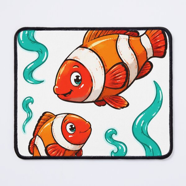 Item preview, Cute Clownfish Underwater Adventure designed and sold by NekoleDARA.