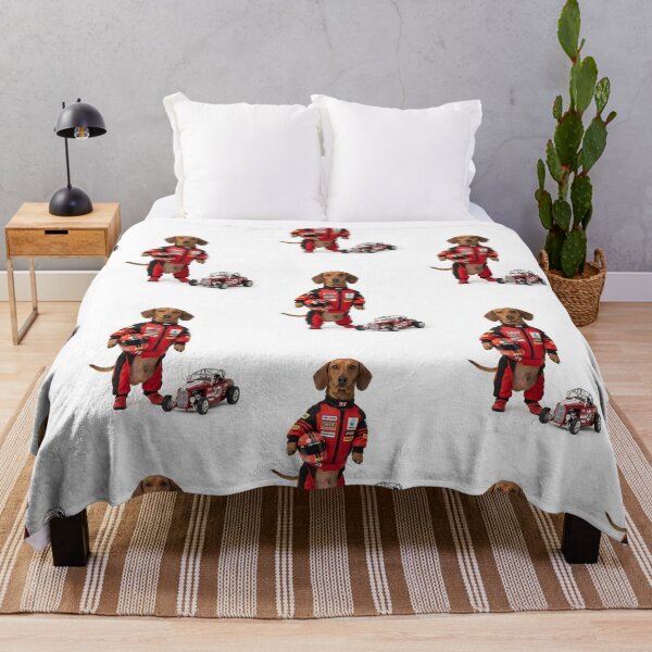 Item preview, Dachshund Race Car Driver designed and sold by PictoVibe.