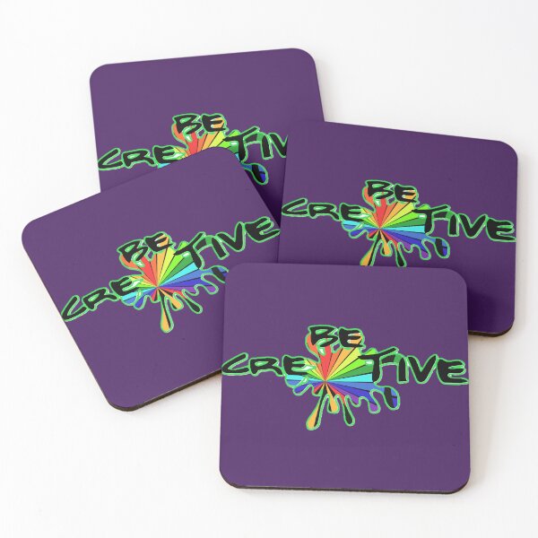 Item preview, Be Creative colorful paint splatter designed and sold by Lovemountain.