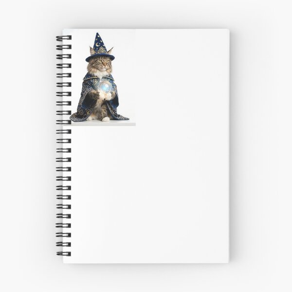 Item preview, Maine Coon Cat Wizard Magic designed and sold by PictoVibe.