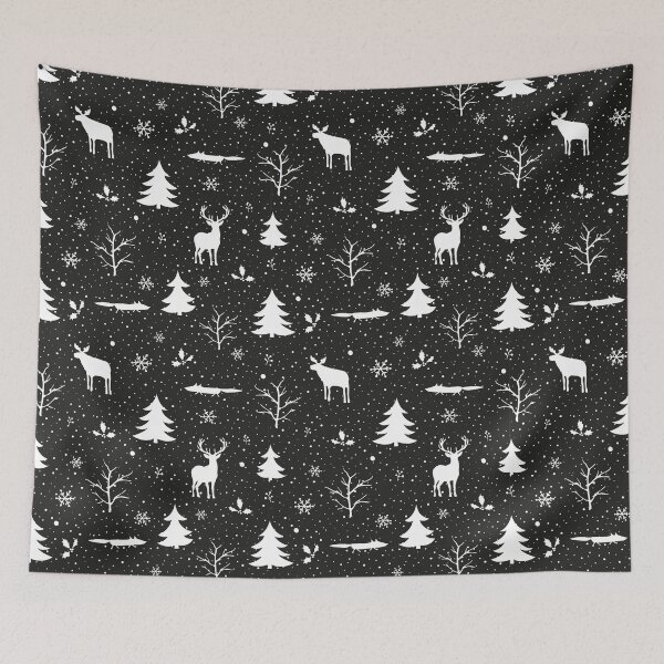 Item preview, Winter Forest Pattern designed and sold by IrynaAlex.
