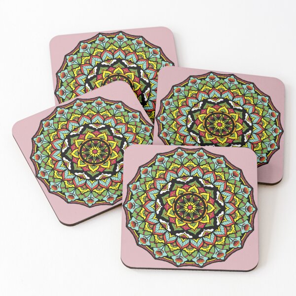 Item preview, Colorful mandala pattern. designed and sold by Aesthetic shapes design.