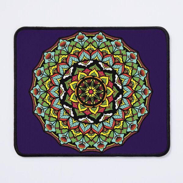 Item preview, Colorful mandala pattern. designed and sold by Aesthetic shapes design.