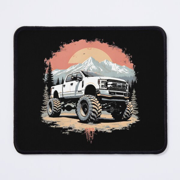 Item preview, Crew Cab Powerstroke Sunset Mountain Scene Truckpng designed and sold by Donald Howard.