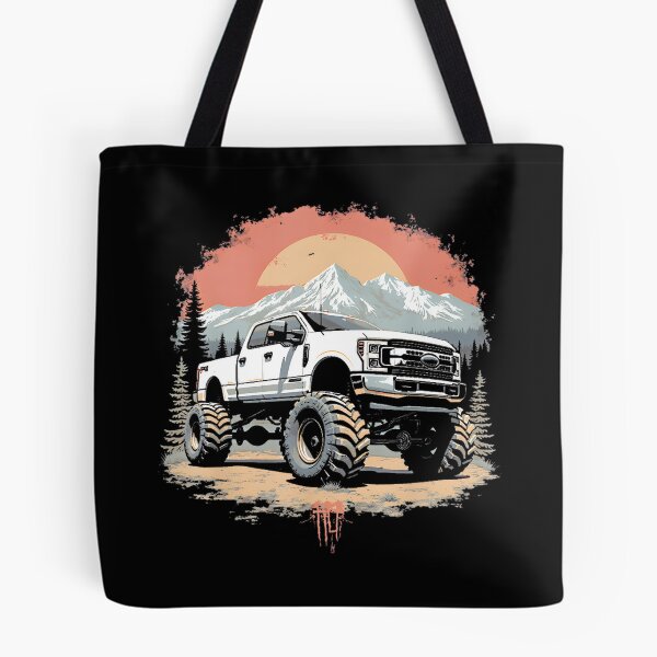 Item preview, Crew Cab Powerstroke Sunset Mountain Scene Truckpng designed and sold by Donald Howard.