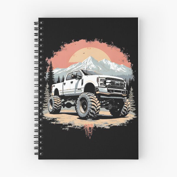 Item preview, Crew Cab Powerstroke Sunset Mountain Scene Truckpng designed and sold by Donald Howard.