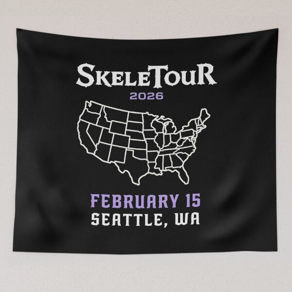 Item preview, SKELETOUR 2026 USA Tour designed and sold by KasikaStudioS.