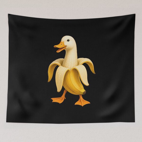 Item preview, Duck in Banana designed and sold by a-turner-paint.